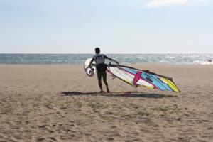 Golf de Rosas, Spain - windsurf rental.